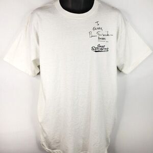 Ben Davidson Oakland Raiders T Shirt Vintage 90s Just Sports SIGNED NFL Football